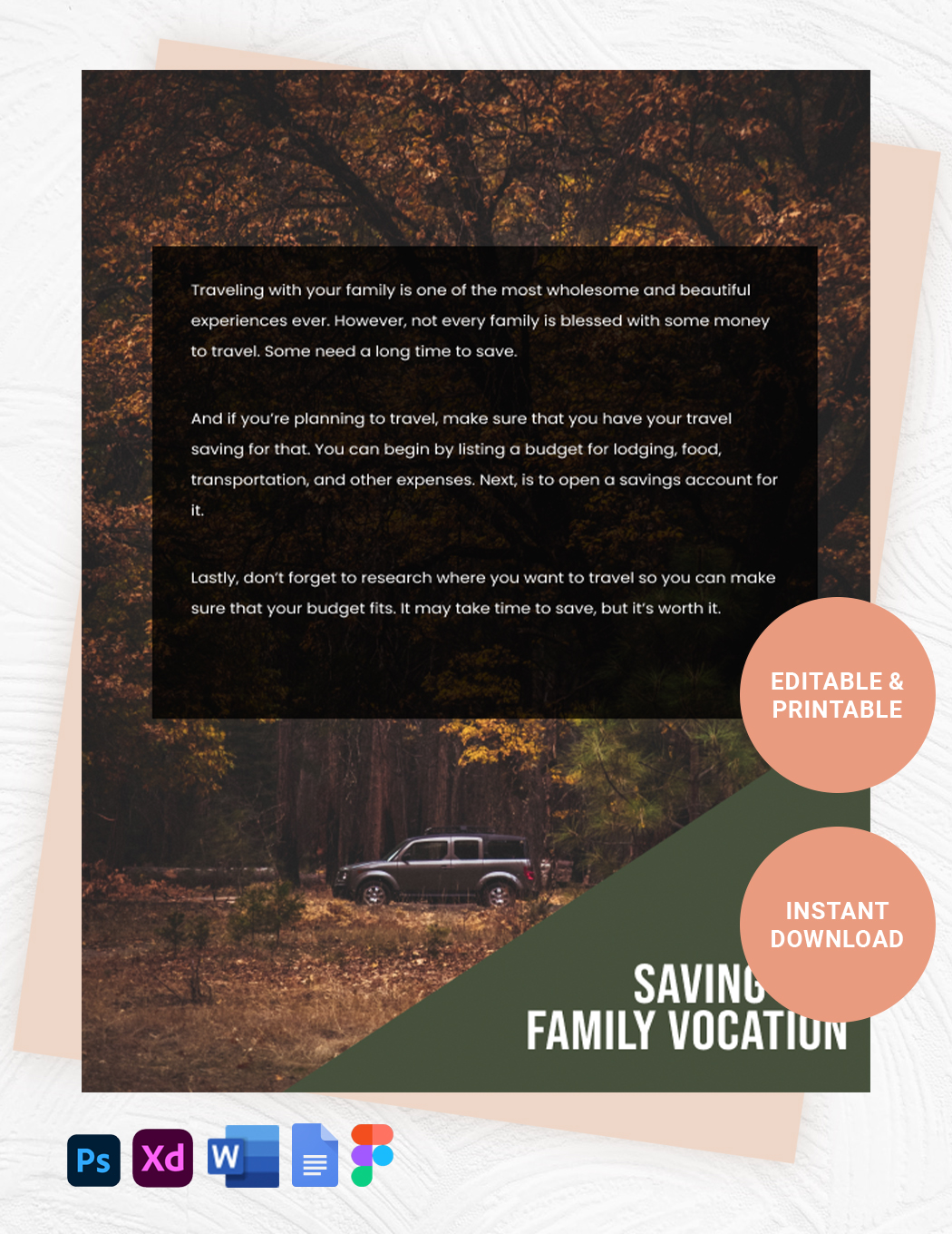 Travel Guide eBook Template in Illustrator, PSD, Adobe XD, Word, Google