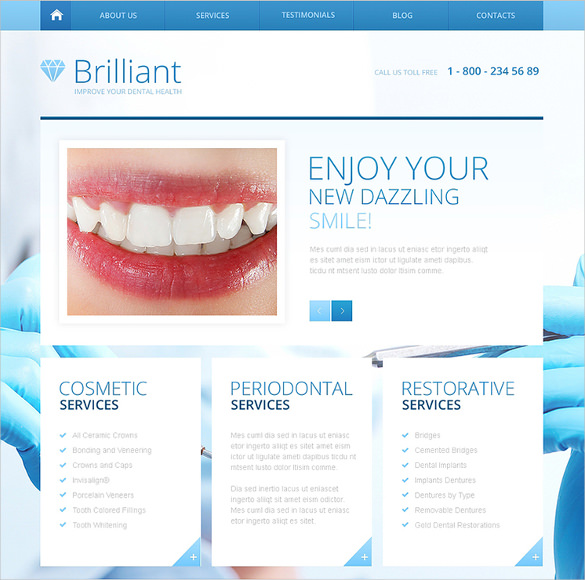 36+ Dental Website Themes & Templates Free & Premium Templates