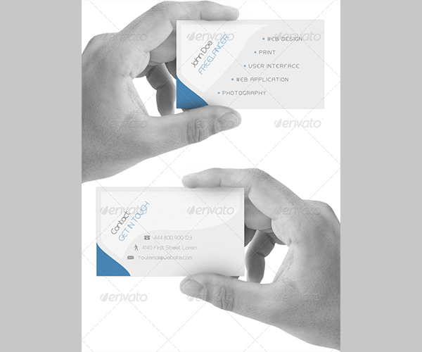 17+ Best Cheap Double Sided Business Card Templates AI, Pages