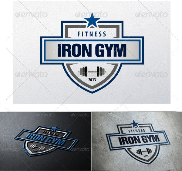 Gym Fitness Logo Template 84+ PSD Format Download Free & Premium Templates