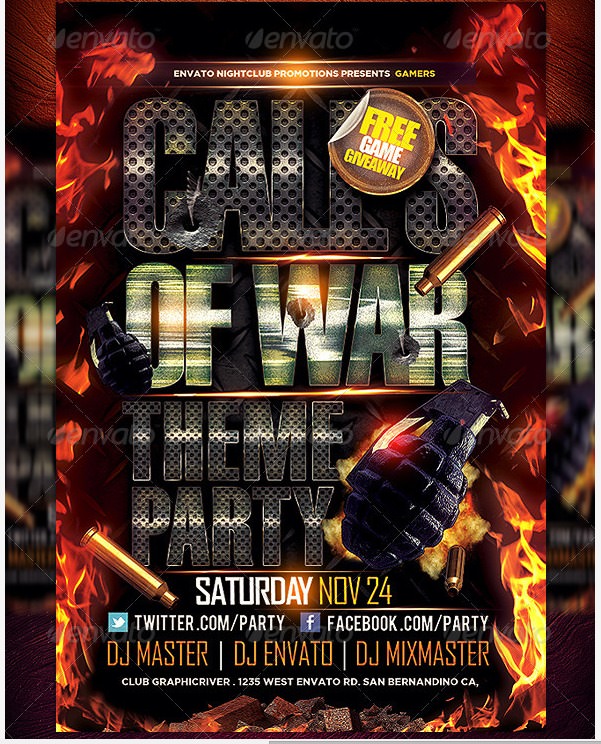 19+ Amazing Online Gaming Flyer Templates Word, PSD, EPS Vector