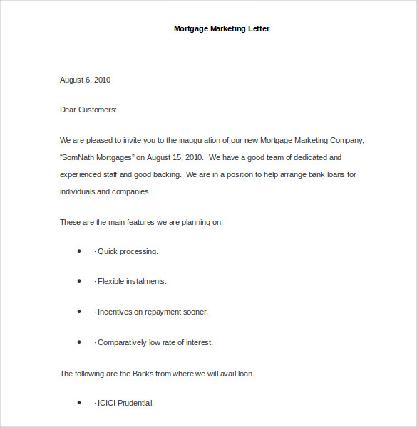 Marketing Letter Template 38+ Free Word, Excel PDF Documents Download