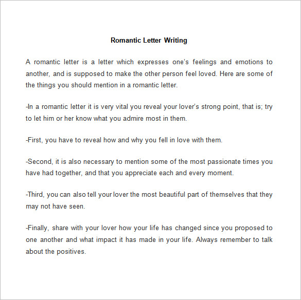 52+ Love Letter Templates DOC Free & Premium Templates