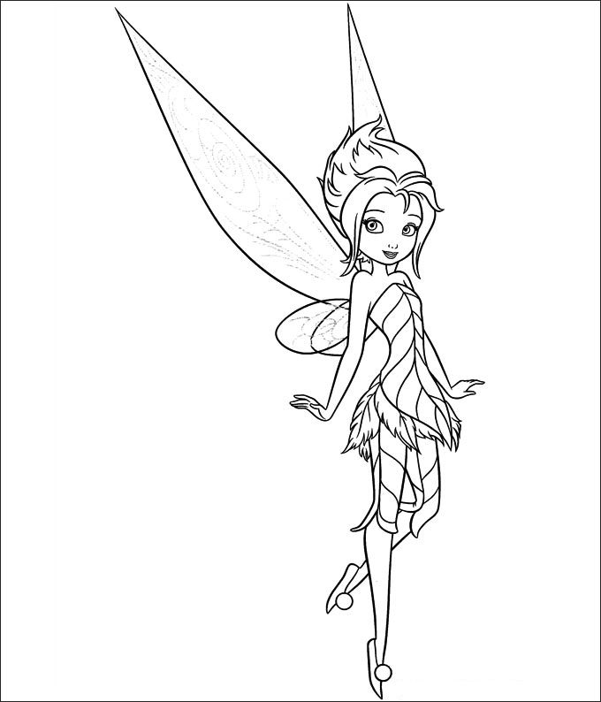 30+ Tinkerbell Coloring Pages Free Coloring Pages