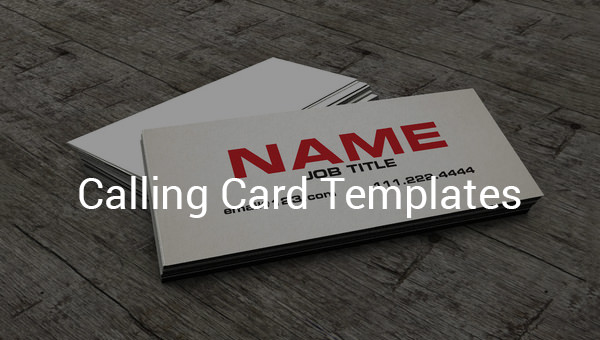12+ Calling Card Templates DOC. PDF. PSD. EPS Free Premium Templates