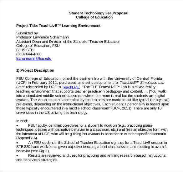 49+ Project Proposal Templates DOC, PDF Free & Premium Templates