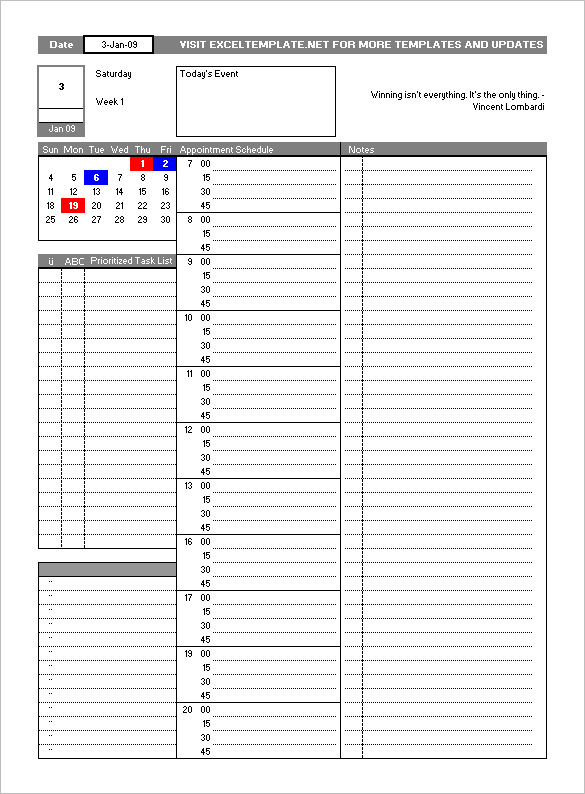 5+ Daily Worksheet Templates Free Word Excel Documents