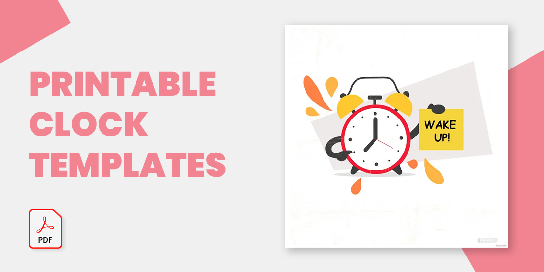 21+ Printable Clock Templates PDF, DOC