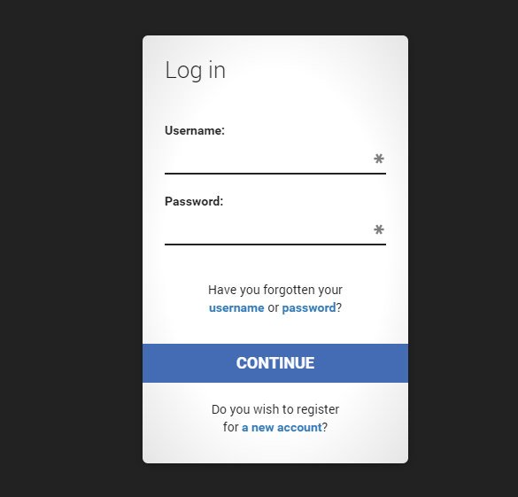 Free Login Form Templates eWriting Free Login Form Templates eWriting