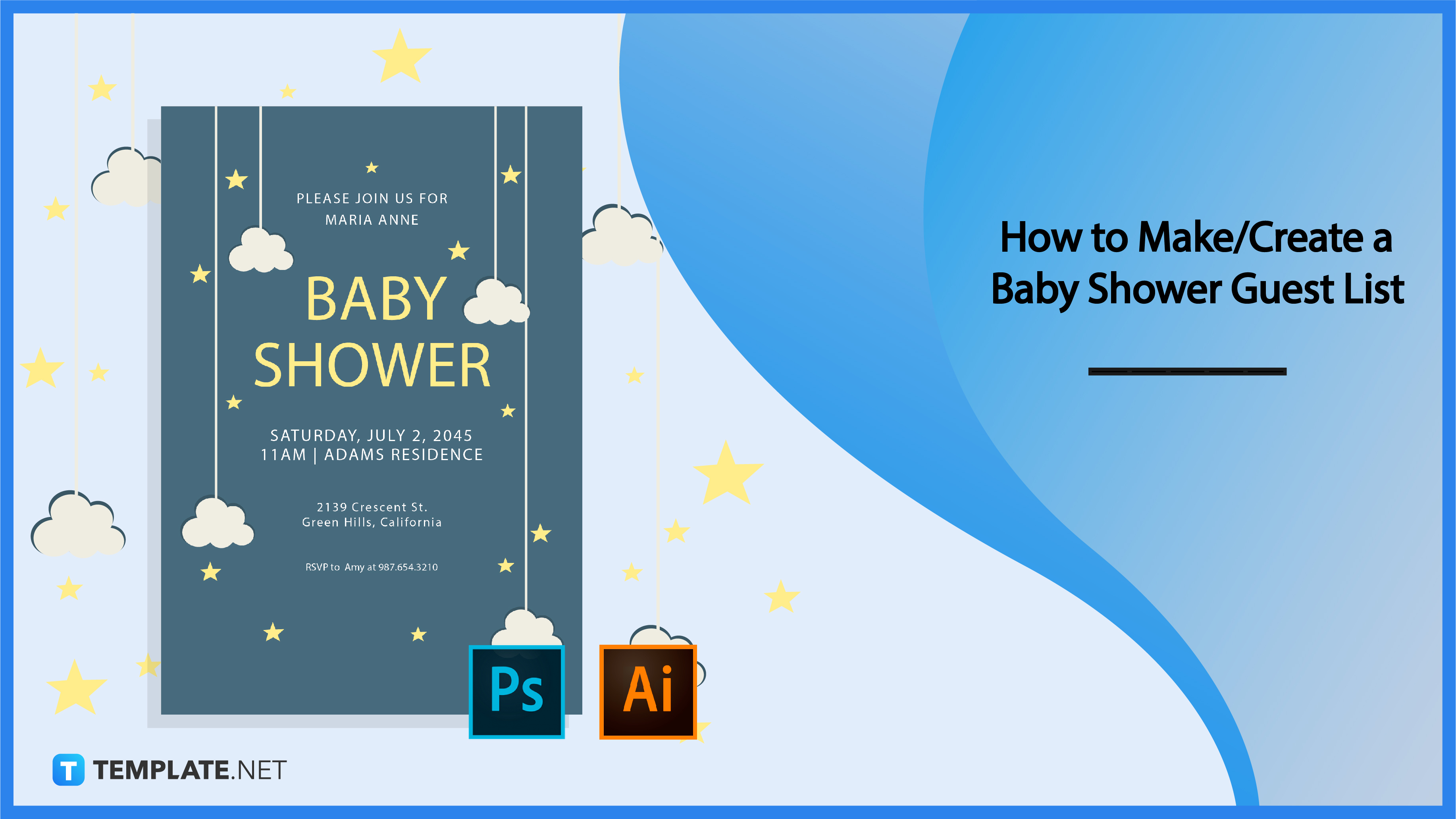 How to Make/Create a Baby Shower Guest List [Templates + Examples] 2023