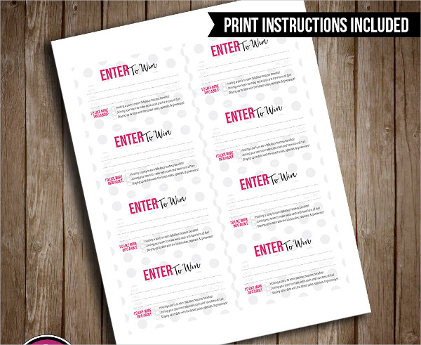 21+ Printable Raffle Ticket Templates - PSD, Ai, Word, InDesign