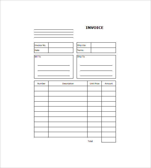 Graphic Design Invoice Template 14+ Free Word, Excel, PDF Format