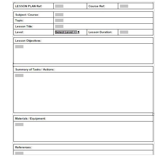 How to Create a Lesson Plan in Word Tutorial Free & Premium Templates