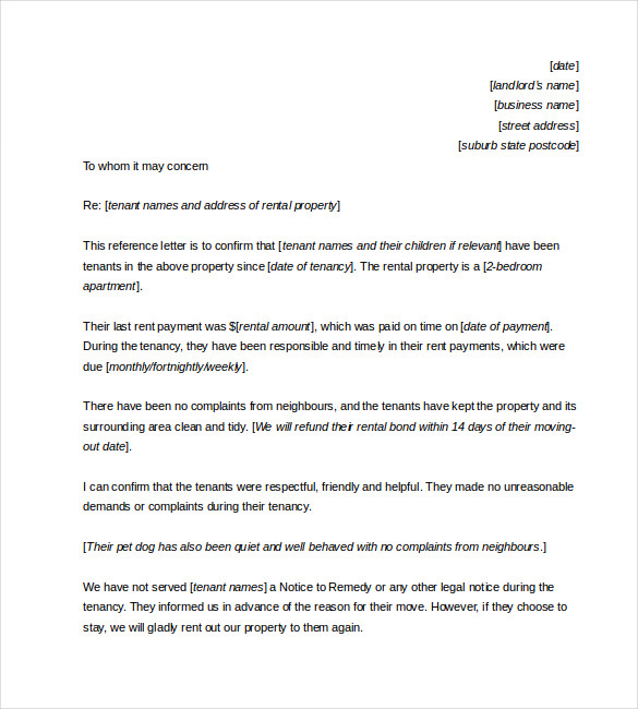 19+ Reference Letter Templates DOC, PDF Free & Premium