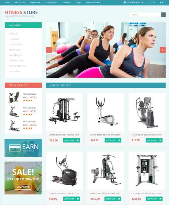 28+ Fitness Website Themes & Templates Free & Premium Templates