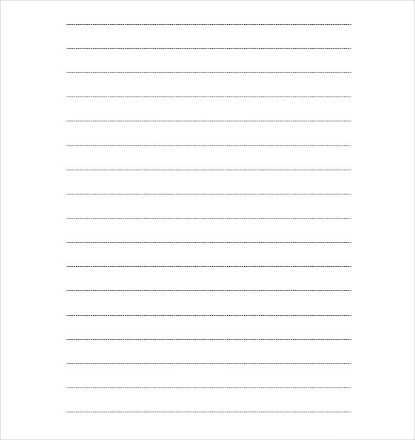 Free Lined Paper With Border Free Star Stationery and Writing Paper