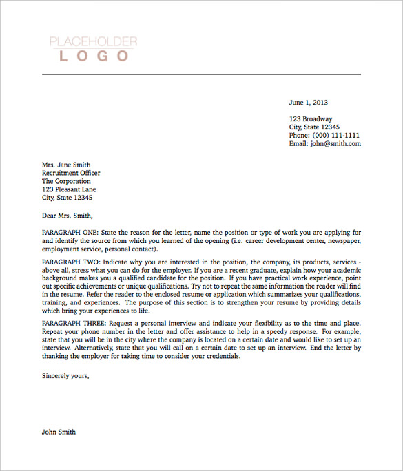 5+ Latex Cover Letter Templates Free Sample, Example
