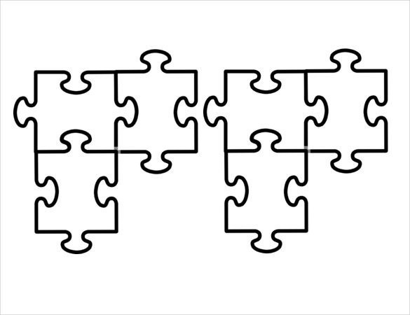 Puzzle Piece Template 19+ Free PSD, PNG, PDF Formats Download Free