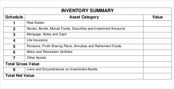 13+ Rental Inventory Templates Free Sample, Example, Format Download