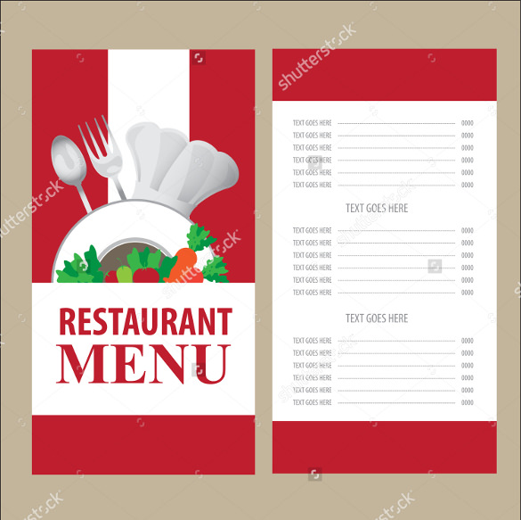 Menu Card 53+ Free Templates in AI, PSD, Word, Pages Free & Premium