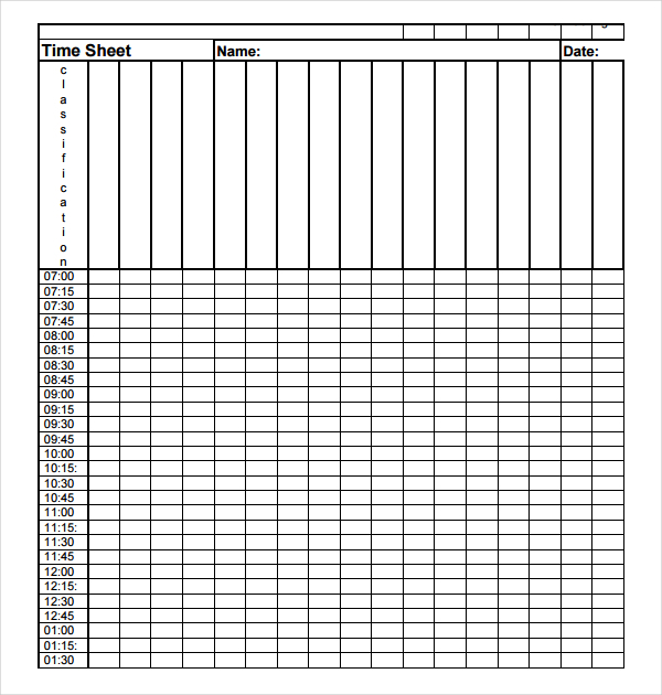 12+ Sample Time Tracking Templates