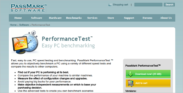 Novabench Free Computer Benchmark Software