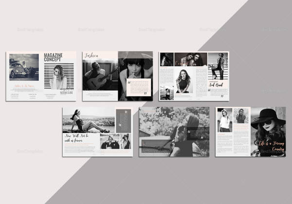 30+ Creative Magazine Print Layout Templates for Free Free & Premium