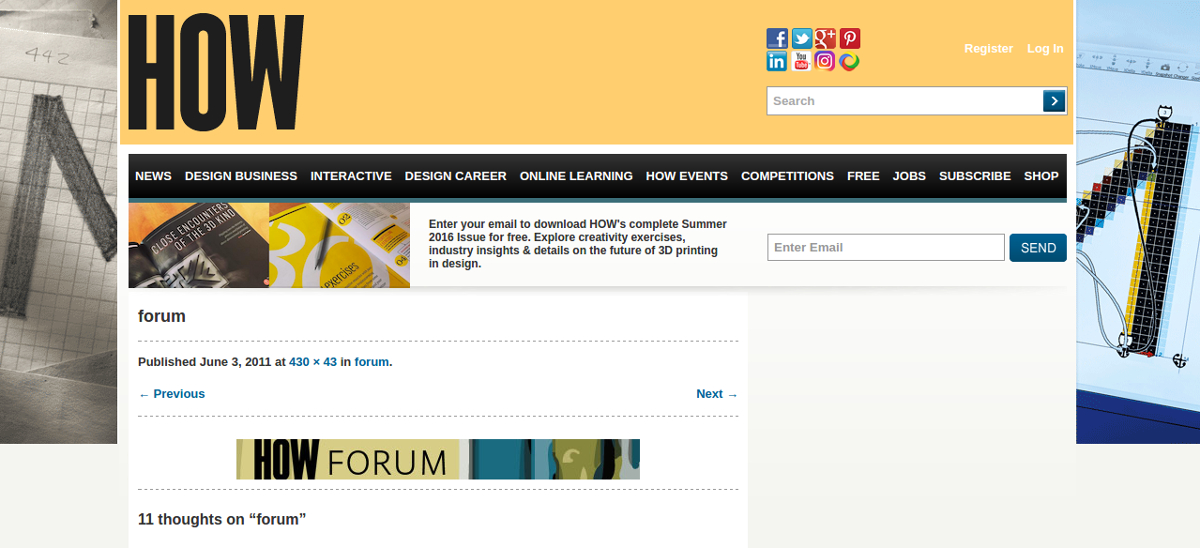 14+ Top Graphic Design Forums Free & Premium Templates