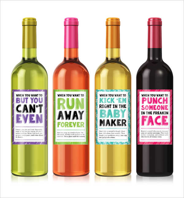 34+ Beautiful Wine Label Designs PSD, Vector AI, EPS