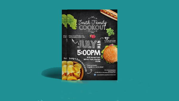 16+ Cookout Flyer Designs & Templates Word, PSD, AI