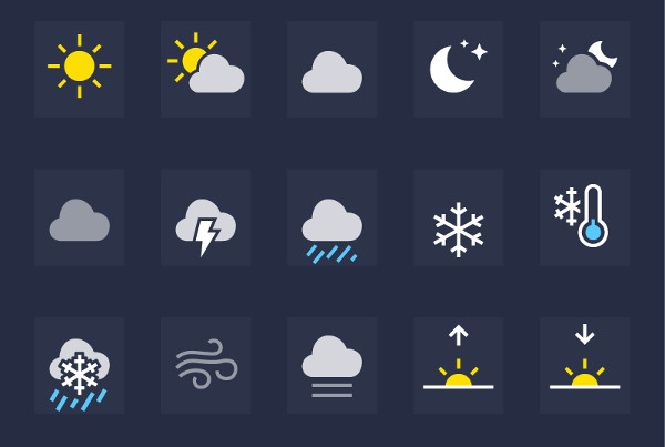 7+ Weather App Icons Design, Templates Free & Premium Templates