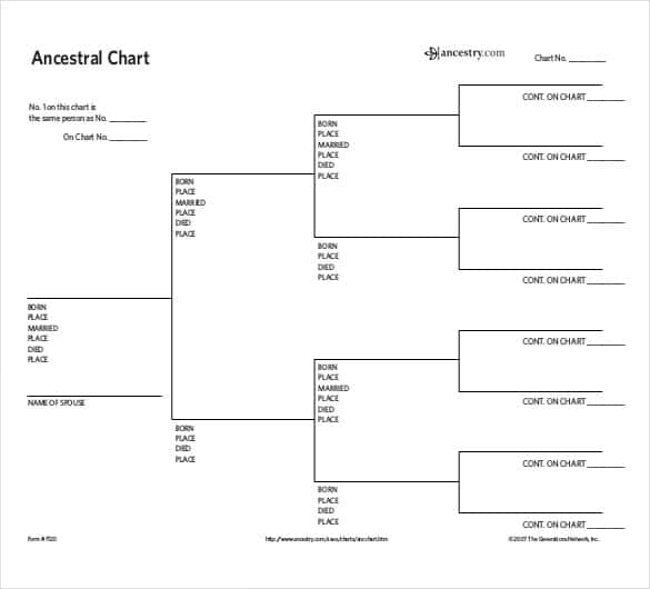 Simple Family Tree Template 27+ Free Word, Excel, PDF Format Download