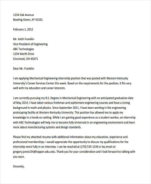 47+ Application Letter Template Free & Premium Templates