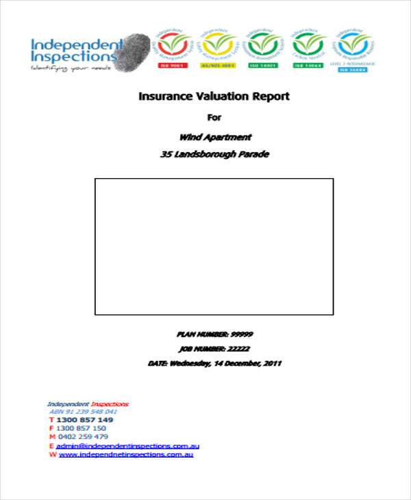 Valuation Report Templates 14+ Free Word, PDF, Apple Pages, Google