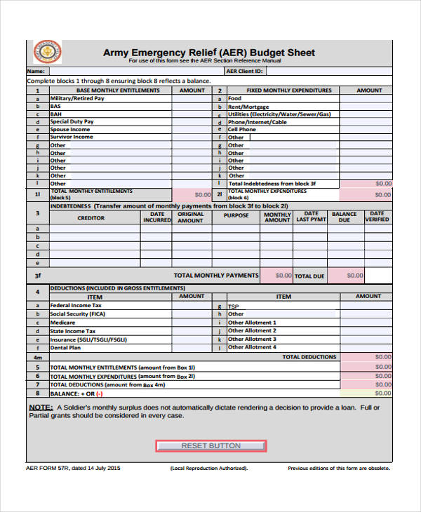 31+ Printable Sheet Templates Free & Premium Templates