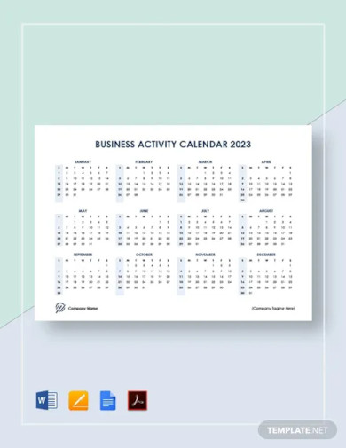 Kalender 2023 Augsburg 30+ Business Calendar Samples Free Samples, Examples Formats Download | Free & Premium Templates
