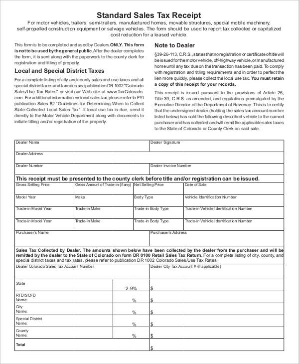 20+ Receipt Templates in PDF Free & Premium Templates