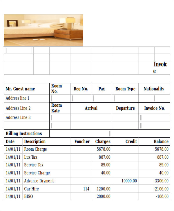 Cash Invoice Template 9+ Free Word, PDF, Excel Format Download Free