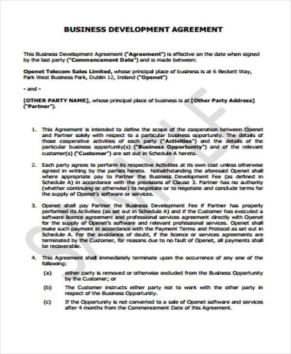 47+ Basic Agreement Templates Word, PDF, Pages