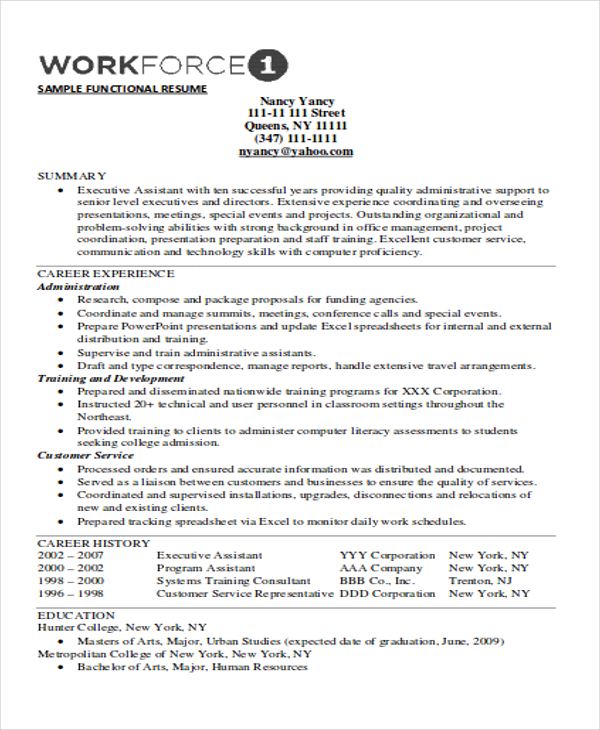 22+ Canadian Cv Format Pdf Templates AlvioniIrfan