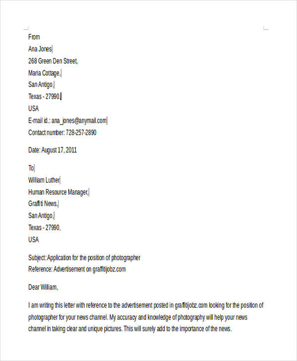 How To Write a Freelance Photographer Resume with Template