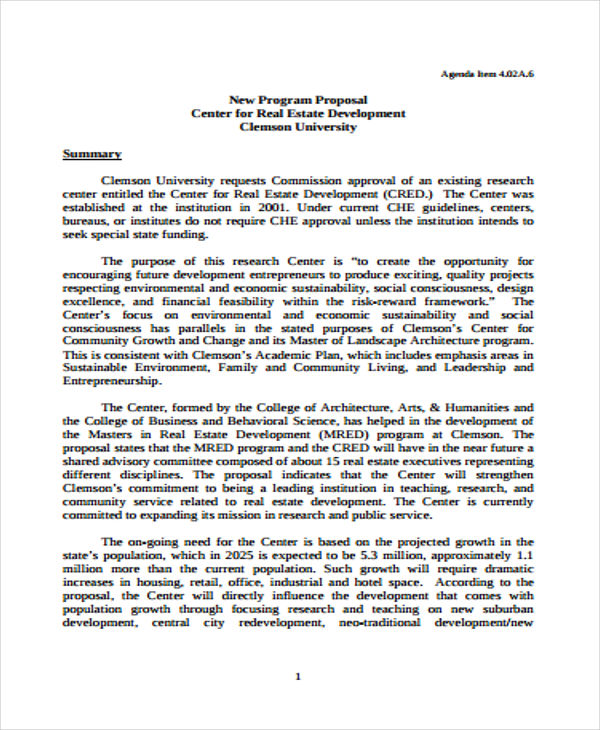 15+ FREE Real Estate Business Proposal Templates Free Word, PDF