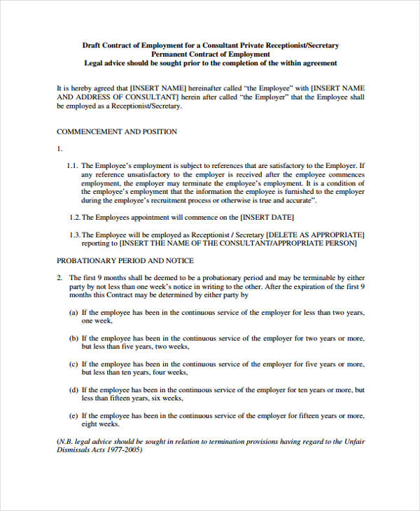 40+ Contract Templates in PDF