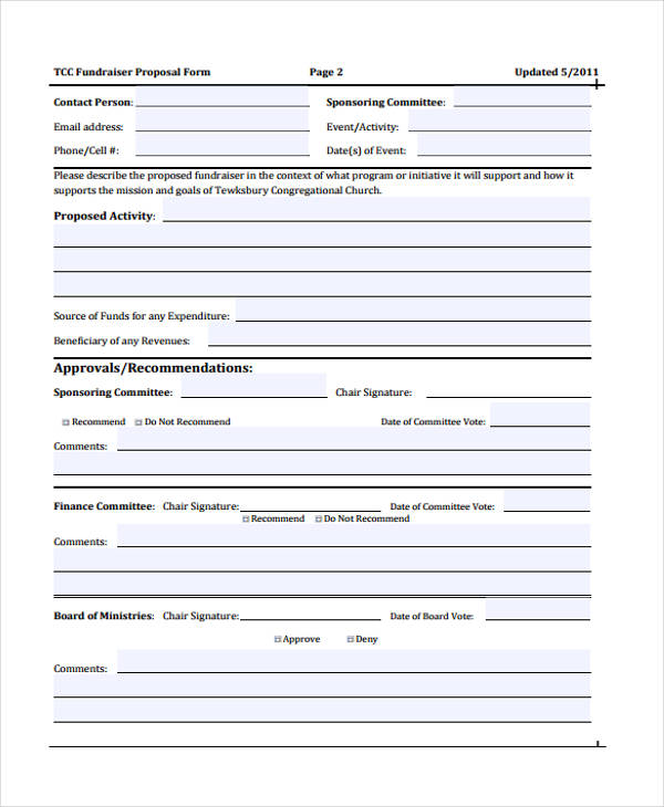 53+ Simple Proposal Templates Word, PDF, Google Docs