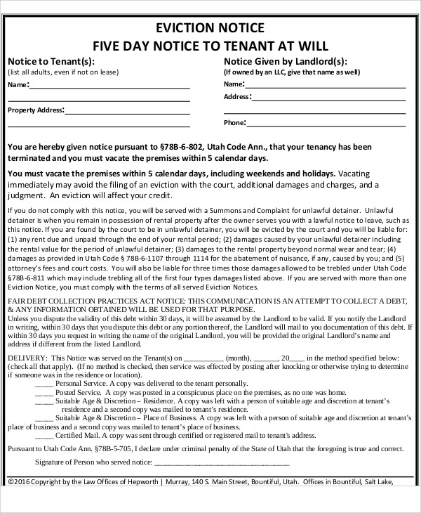 26+ Sample Notice Templates Google Docs, MS Word, Apple Pages, PDF