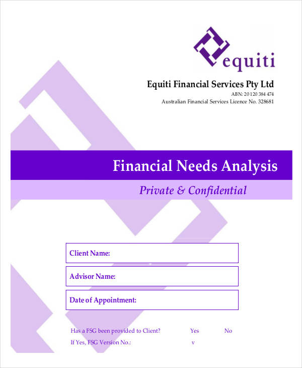 42+ Free Analysis Templates