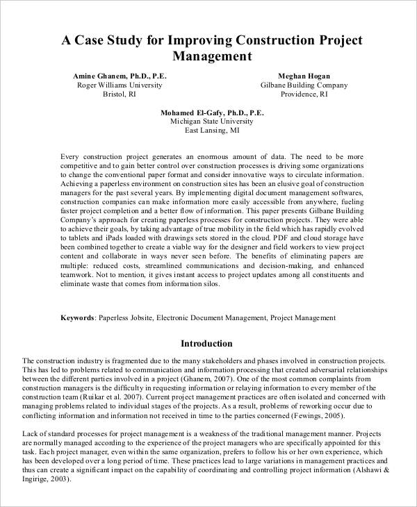 37+ Case Study Templates Word, PDF, Pages