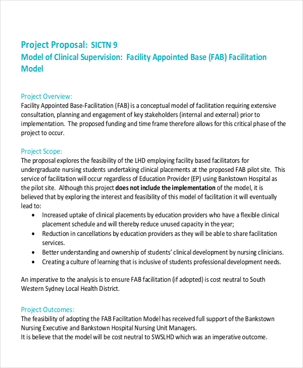 41+ Project Proposal in PDF Free & Premium Templates