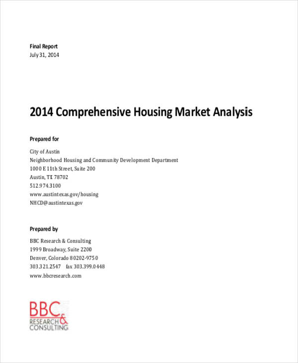 40+ Market Analysis Templates PDF, Word