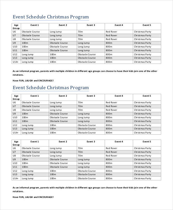Maetrolink Schedule Christmas 2023 From Lax 46+ Sample Event Program Templates PSD, AI